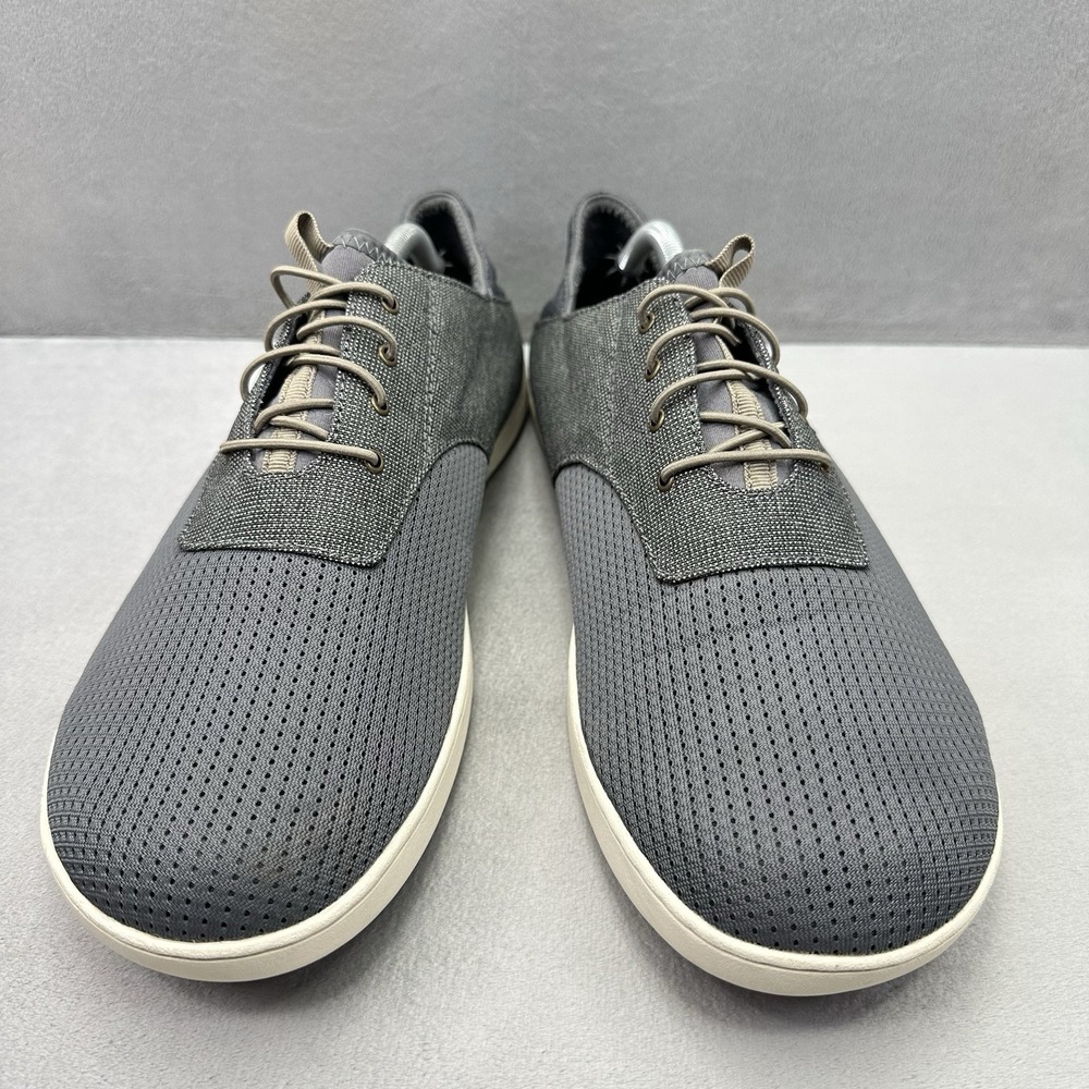 OluKai Nohea Moku Mens Size 12 Shoes Slip-On Gray Mesh Comfort Sneakers - Picture 2 of 8